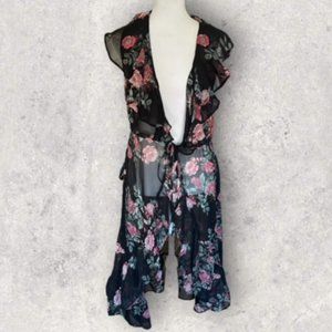 NWT! Forever 21 Sheer Maxi Top